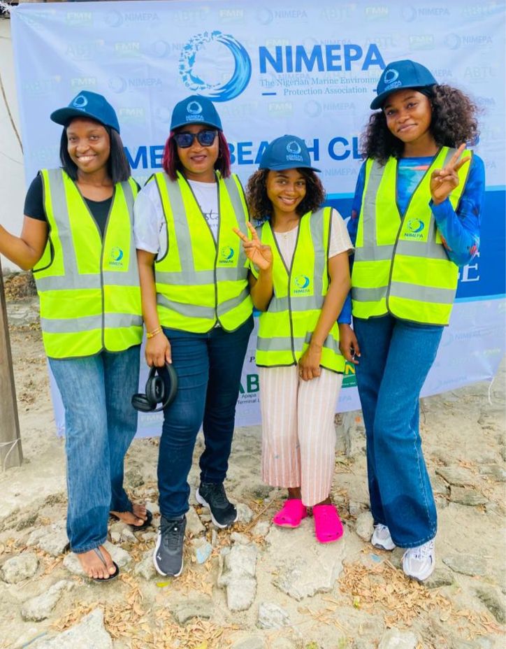 NIMEPA Clean Up Images 4 - The Nigerian Marine Environment Protection Association (NIMEPA) - NIMEPA’s Inaugural Beach Clean-Up Sets a New Standard for Marine Protection in Lagos NIMEPA Clean Up Images (4)