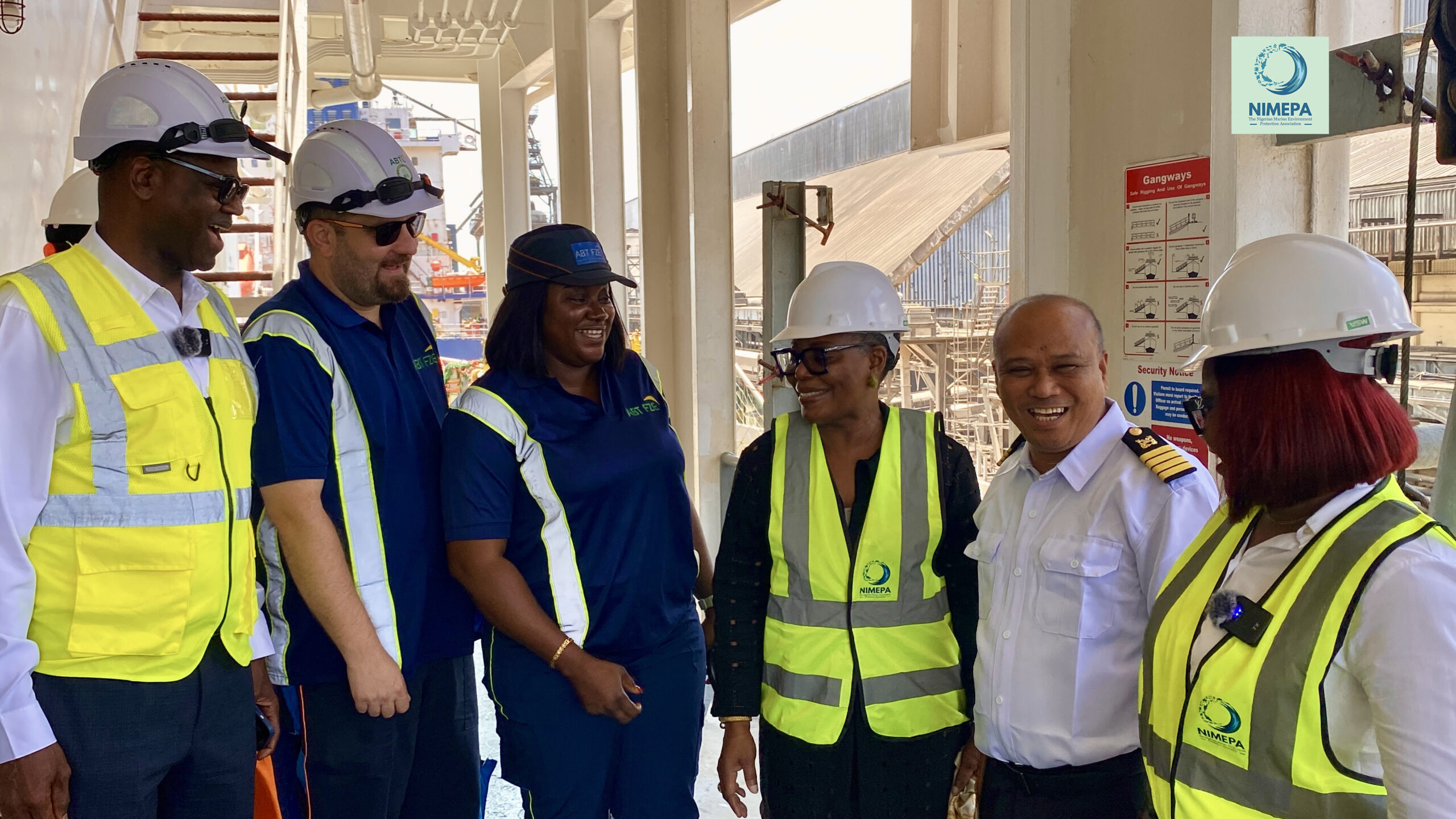 IMG 3089 scaled - The Nigerian Marine Environment Protection Association (NIMEPA) - MEDIA RELEASE: NIMEPA on Facility Tour at Apapa Bulk Terminal Limited, Lagos. IMG 3089