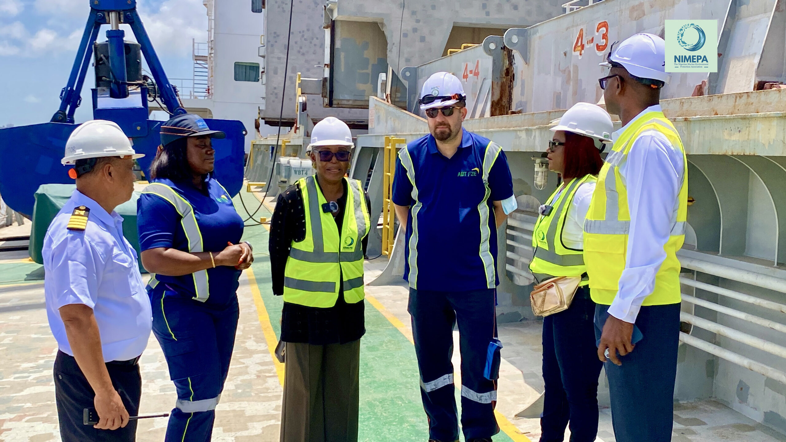 IMG 3168 scaled - The Nigerian Marine Environment Protection Association (NIMEPA) - MEDIA RELEASE: NIMEPA on Facility Tour at Apapa Bulk Terminal Limited, Lagos. IMG 3168