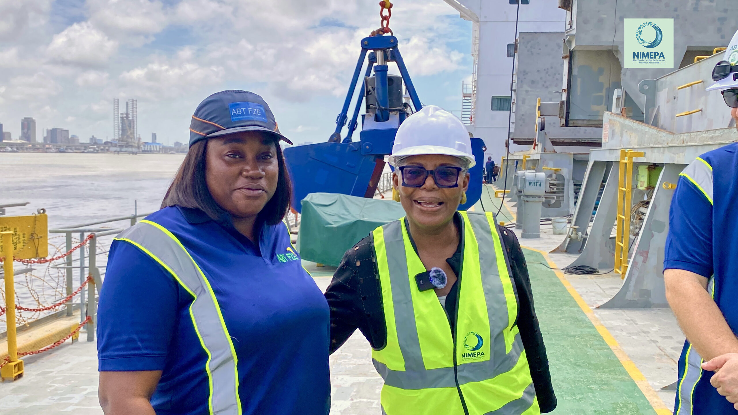 IMG 3173 scaled - The Nigerian Marine Environment Protection Association (NIMEPA) - MEDIA RELEASE: NIMEPA on Facility Tour at Apapa Bulk Terminal Limited, Lagos. IMG 3173