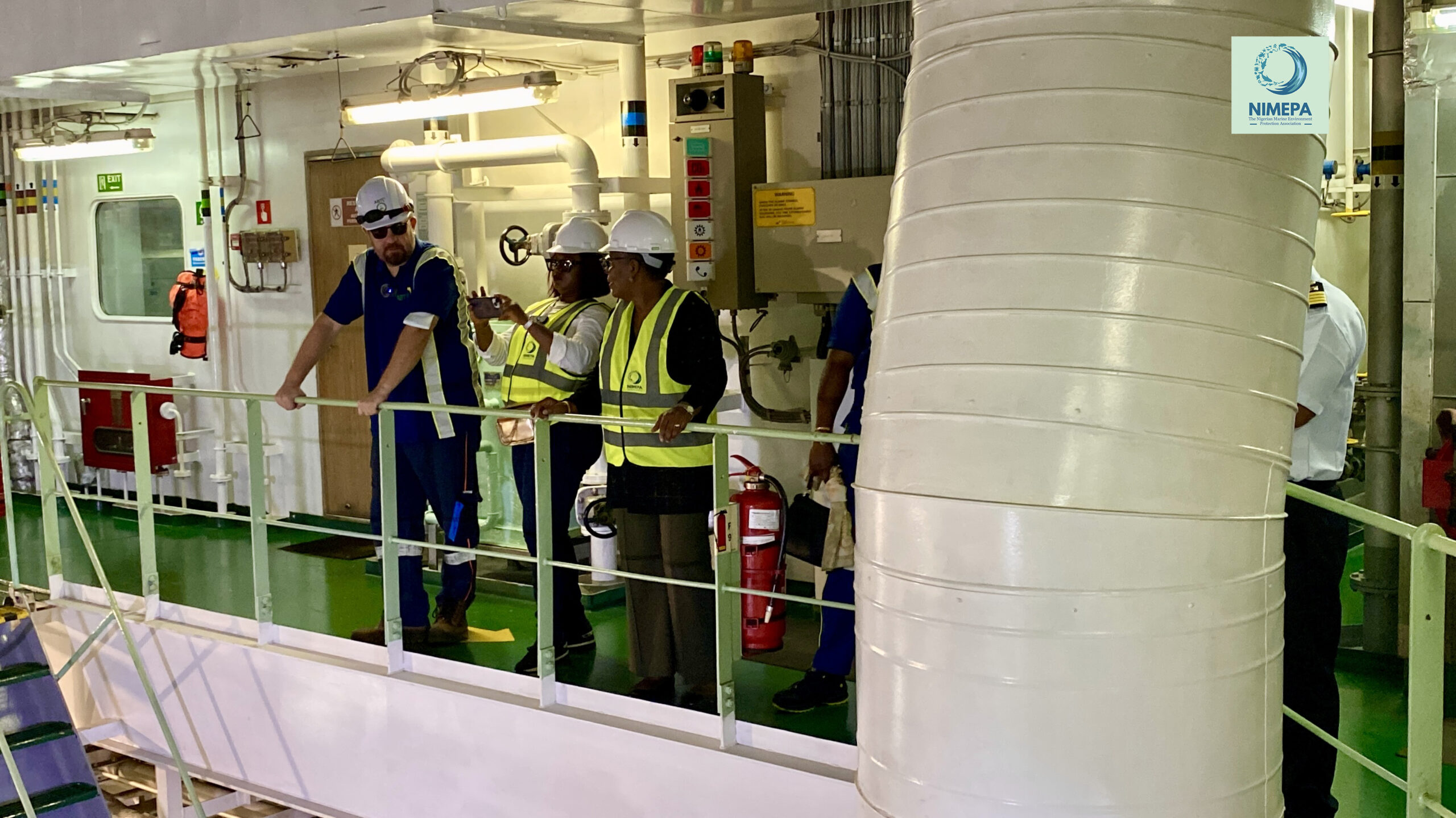 IMG 3219 scaled - The Nigerian Marine Environment Protection Association (NIMEPA) - MEDIA RELEASE: NIMEPA on Facility Tour at Apapa Bulk Terminal Limited, Lagos. IMG 3219