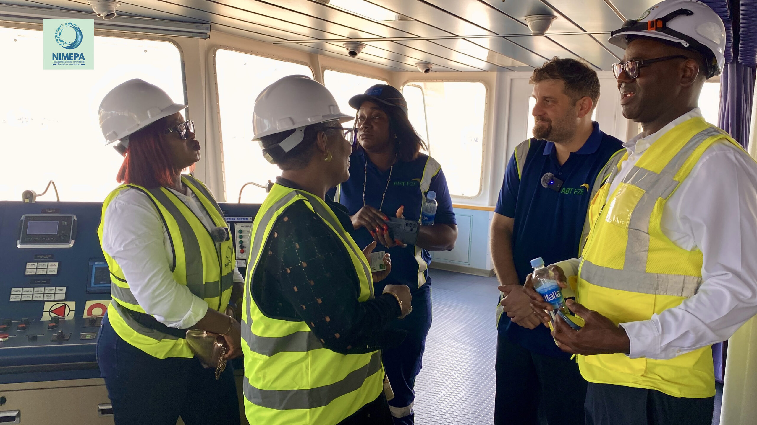 IMG 3286 scaled - The Nigerian Marine Environment Protection Association (NIMEPA) - MEDIA RELEASE: NIMEPA on Facility Tour at Apapa Bulk Terminal Limited, Lagos. IMG 3286